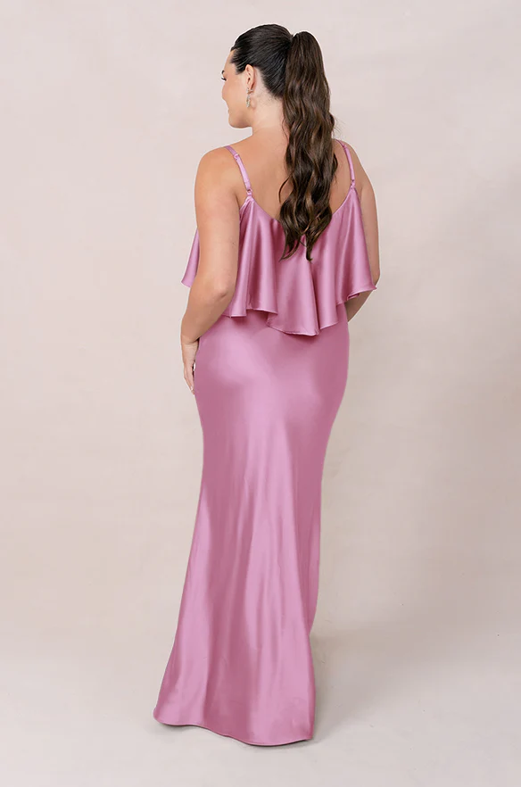 Riley Convertible Satin Dress | Made To Order - Image 112