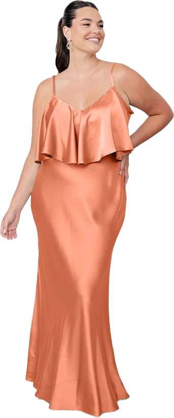 Riley Convertible Satin Dress | Made To Order - Image 52