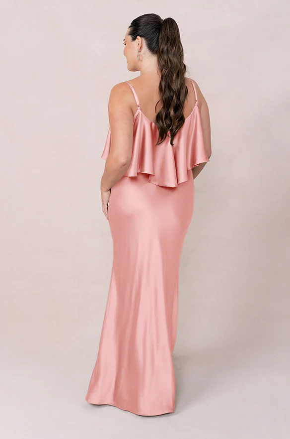 Riley Convertible Satin Dress | Made To Order - Image 66
