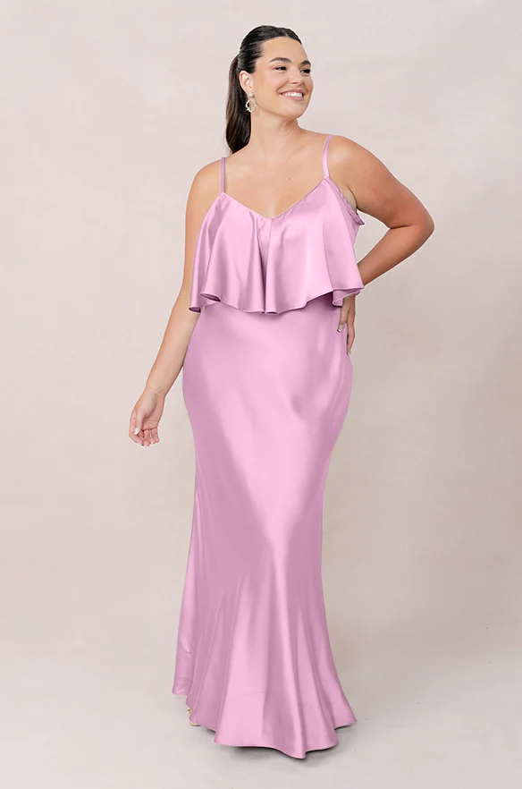 Riley Convertible Satin Dress | Made To Order - Image 7