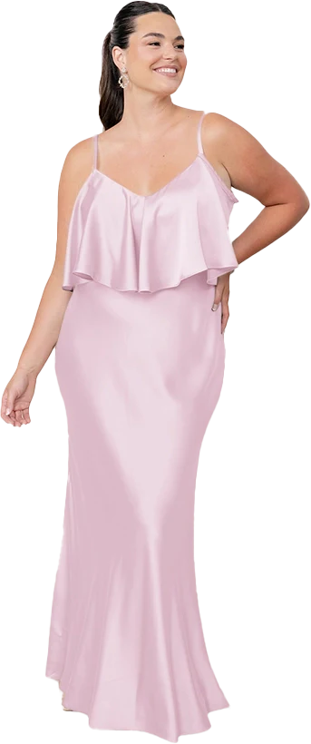 Riley Convertible Satin Dress | Made To Order - Image 9