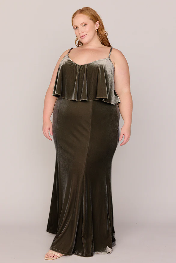 Riley Convertible Velvet Dress | Made To Order - Image 17