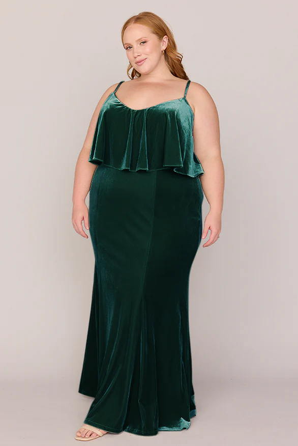 Riley Convertible Velvet Dress | Made To Order - Image 21