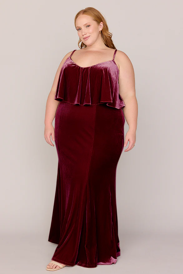 Riley Convertible Velvet Dress | Made To Order - Image 37
