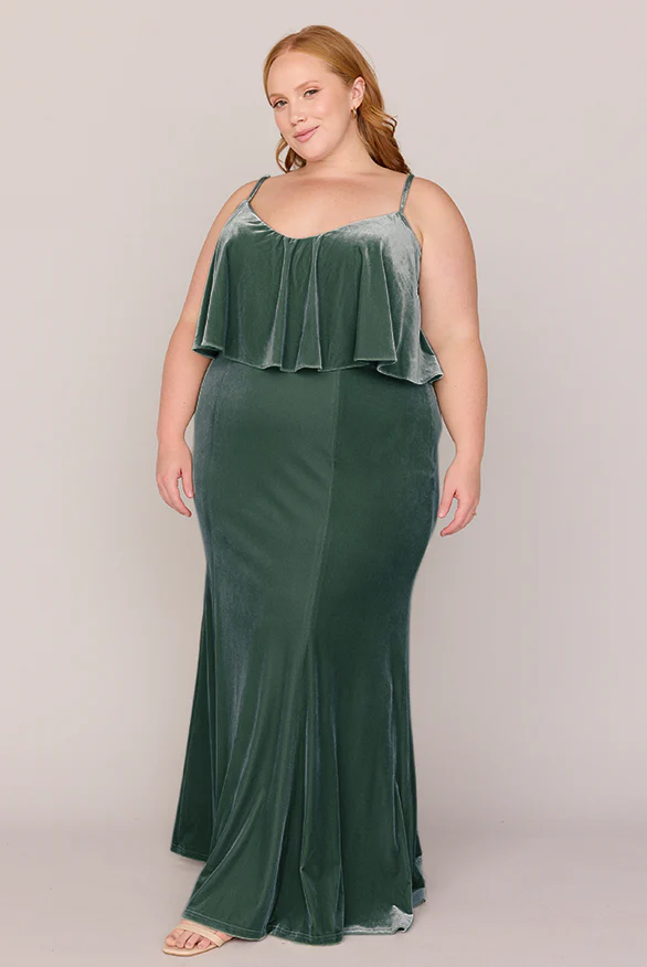 Riley Convertible Velvet Dress | Made To Order - Image 39