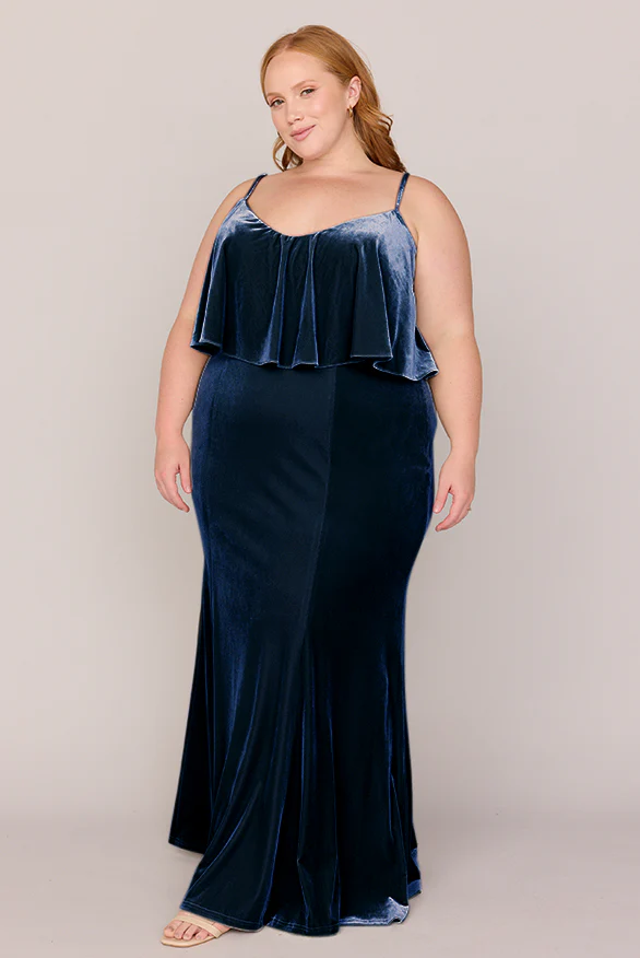 Riley Convertible Velvet Dress | Made To Order - Image 41