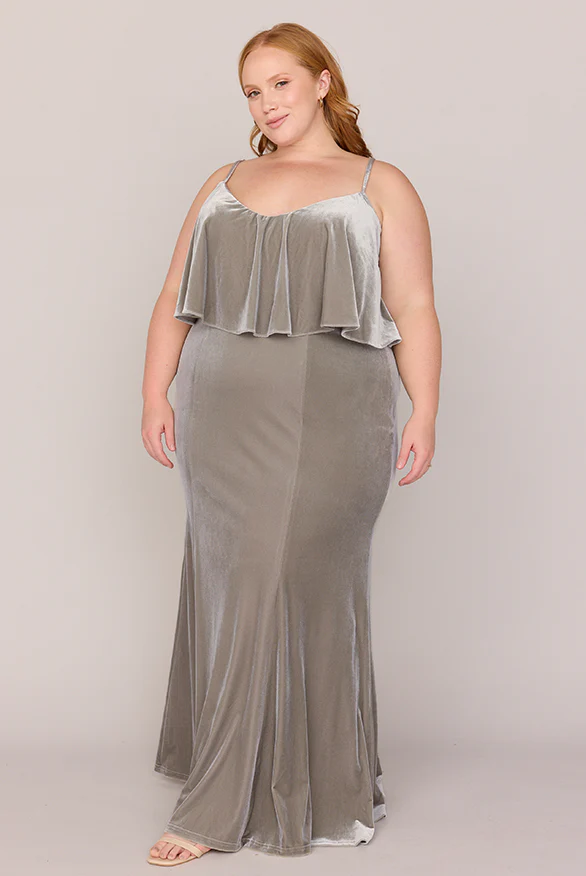 Riley Convertible Velvet Dress | Made To Order - Image 45