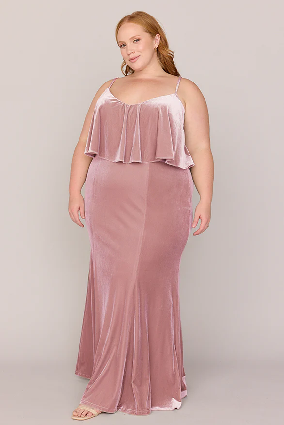Riley Convertible Velvet Dress | Made To Order - Image 7