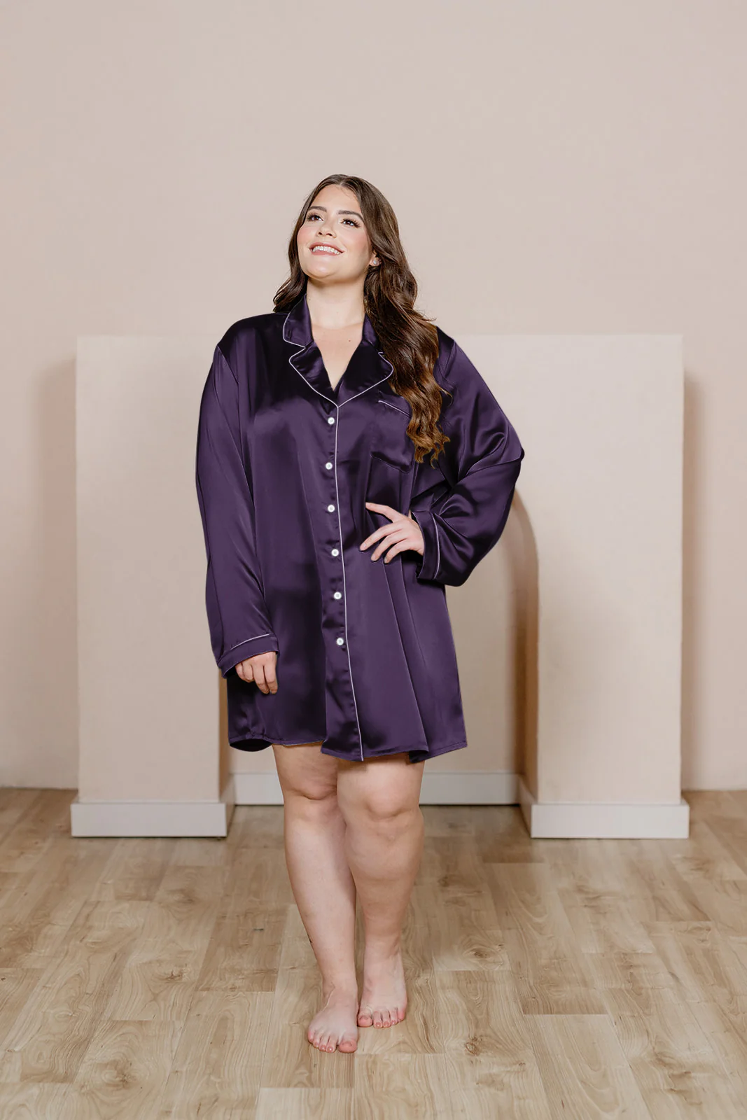 Rise n Shine Satin Sleep Dress | Made To Order - Image 24