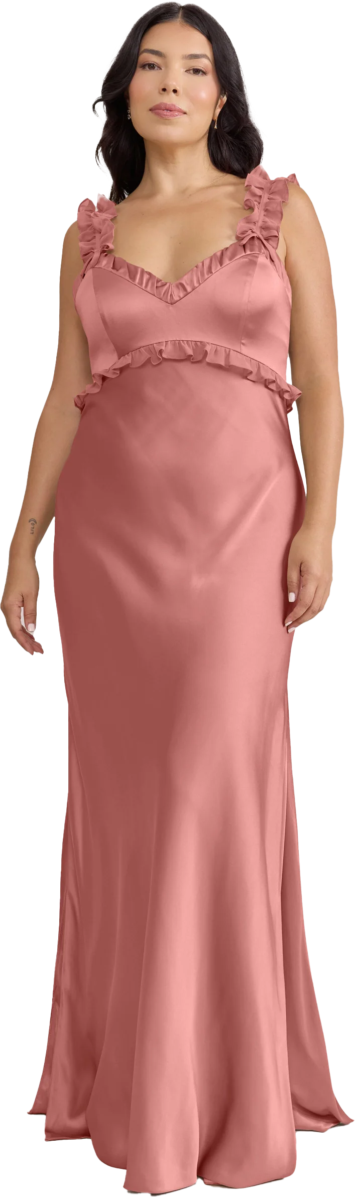 Romy Satin + Chiffon Dress | Made To Order - Image 75
