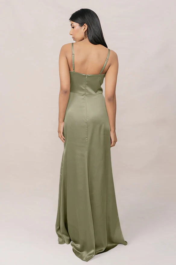 Rory Satin Dress | Made To Order - Image 114
