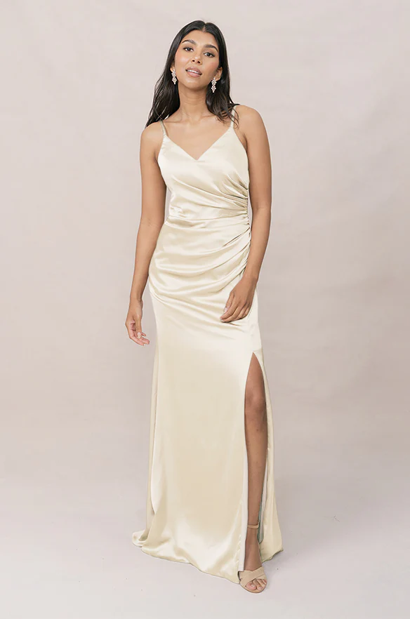 Rory Satin Dress | Made To Order - Image 117