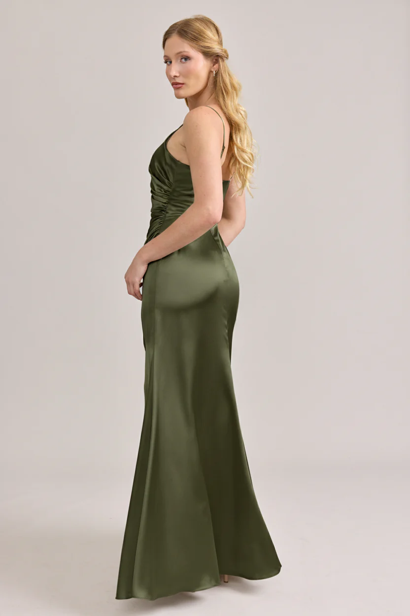 Rory Satin Dress | Made To Order - Image 127