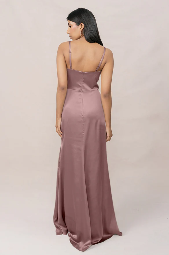 Rory Satin Dress | Made To Order - Image 130