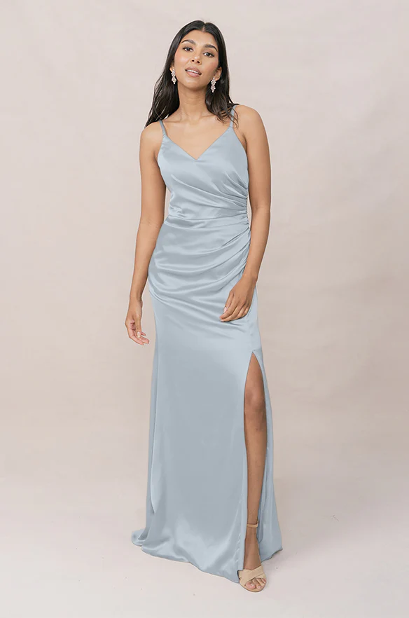 Rory Satin Dress | Made To Order - Image 141