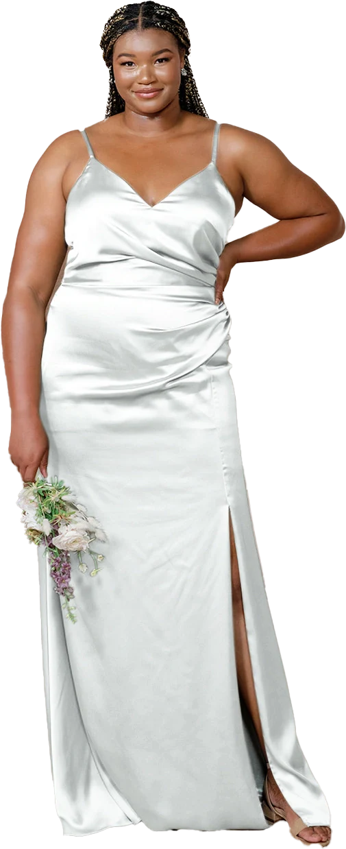 Rory Satin Dress | Made To Order - Image 158