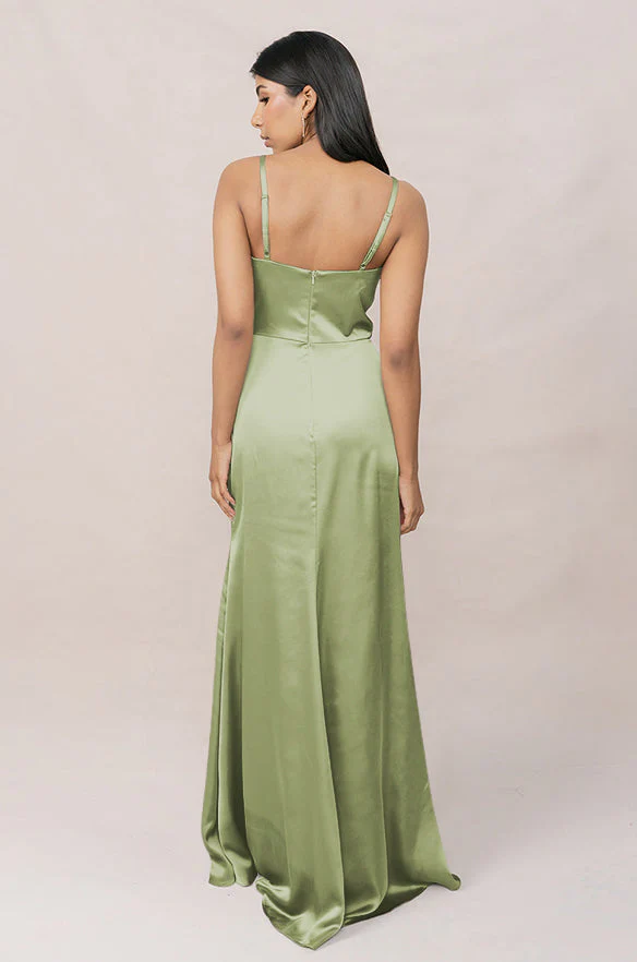 Rory Satin Dress | Made To Order - Image 160