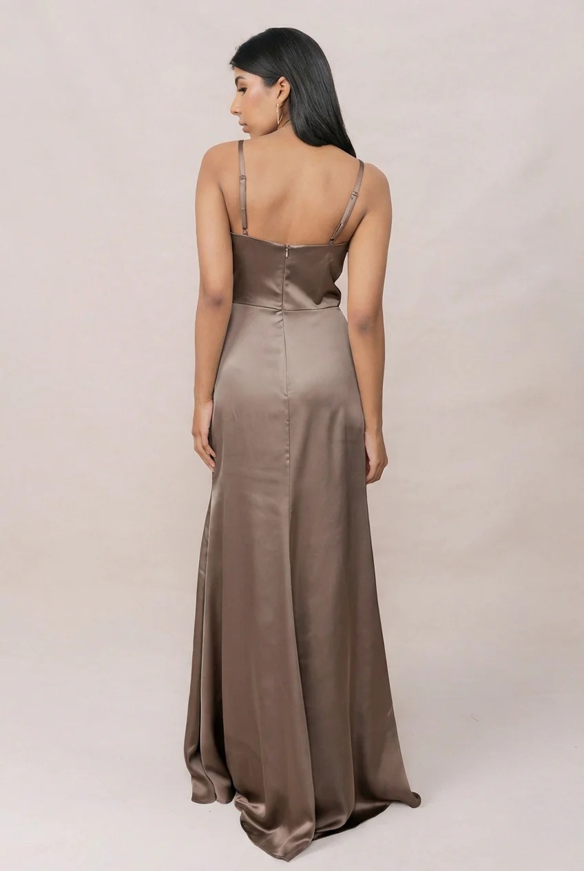 Rory Satin Dress | Made To Order - Image 168