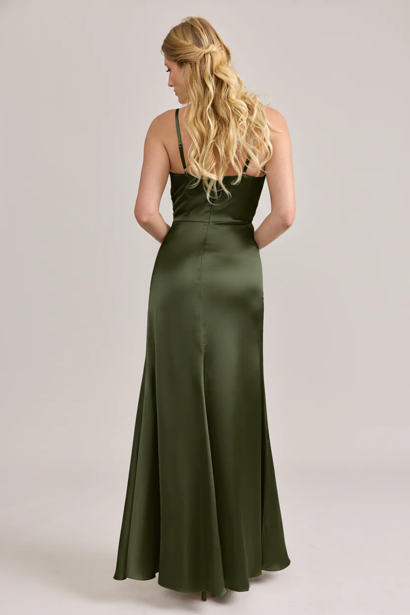 Rory Satin Dress | Made To Order - Image 173
