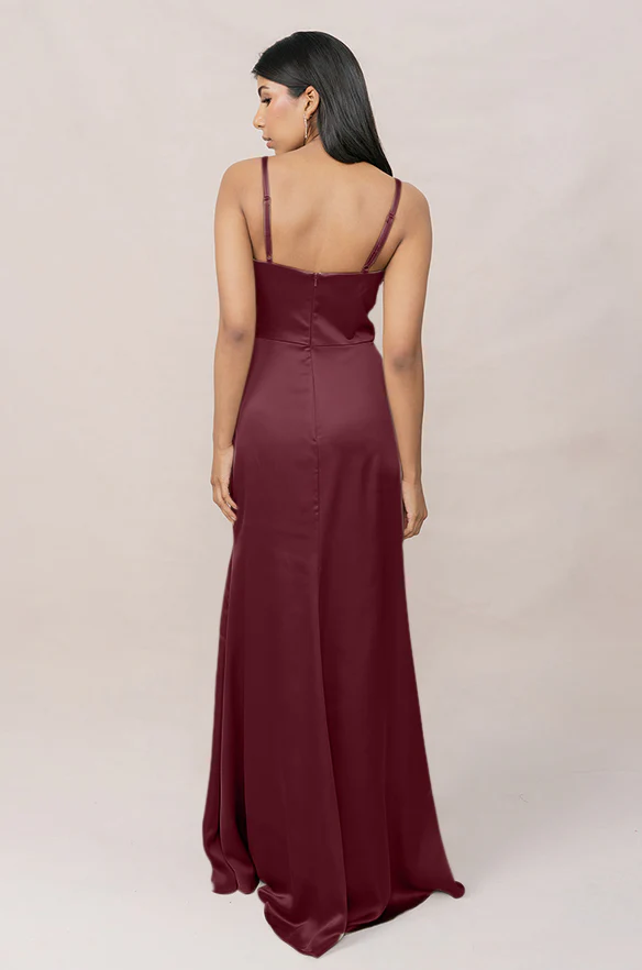Rory Satin Dress | Made To Order - Image 68