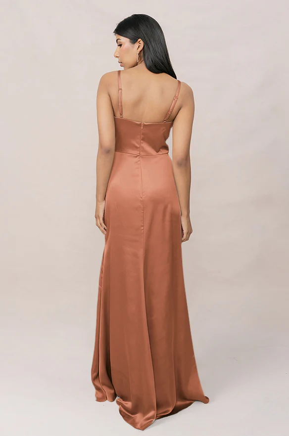 Rory Satin Dress | Made To Order - Image 74