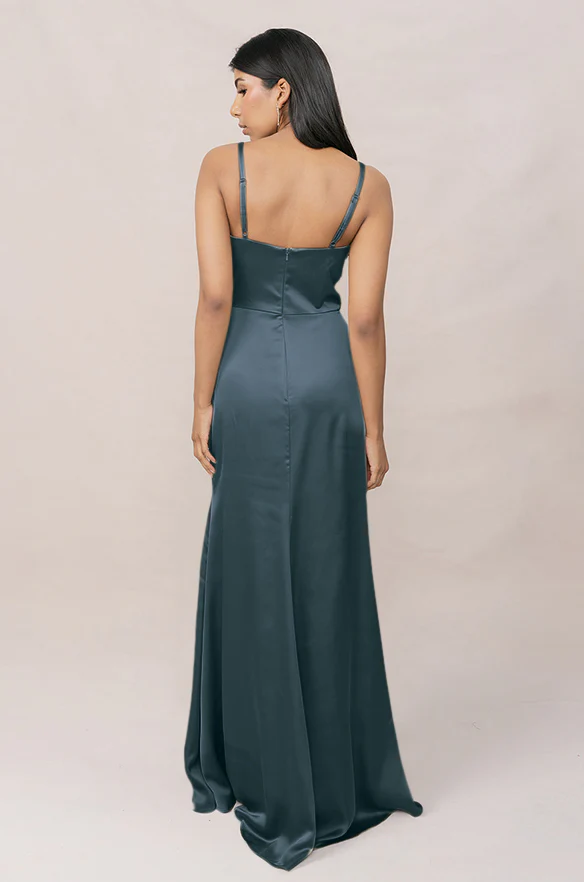 Rory Satin Dress | Made To Order - Image 86