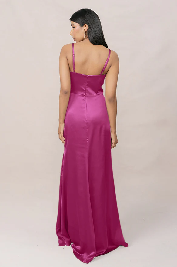 Rory Satin Dress | Made To Order - Image 90
