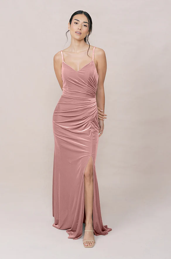 Rory Velvet Dress | Made To Order - Image 36
