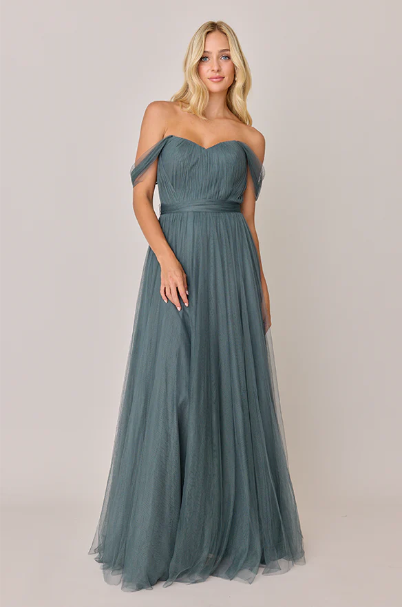 Rosalie Tulle Convertible Dress | Made To Order