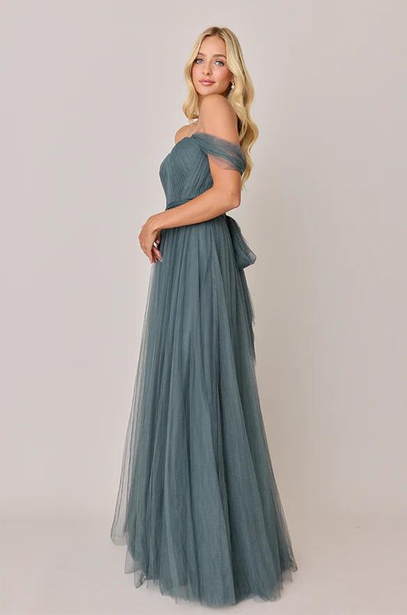 Rosalie Tulle Convertible Dress | Made To Order - Image 2