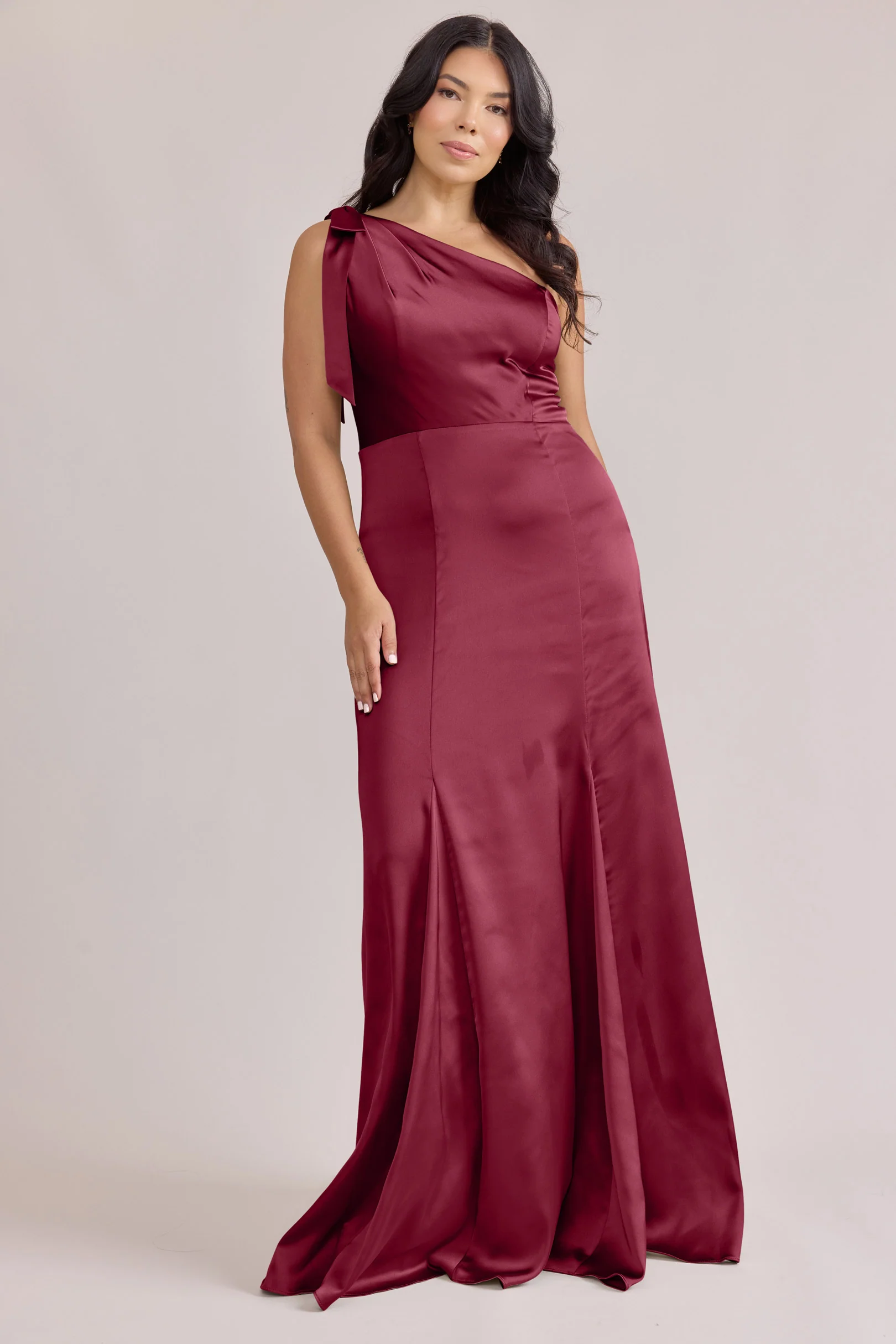 Rowan Satin Dress | Made To Order - Image 100