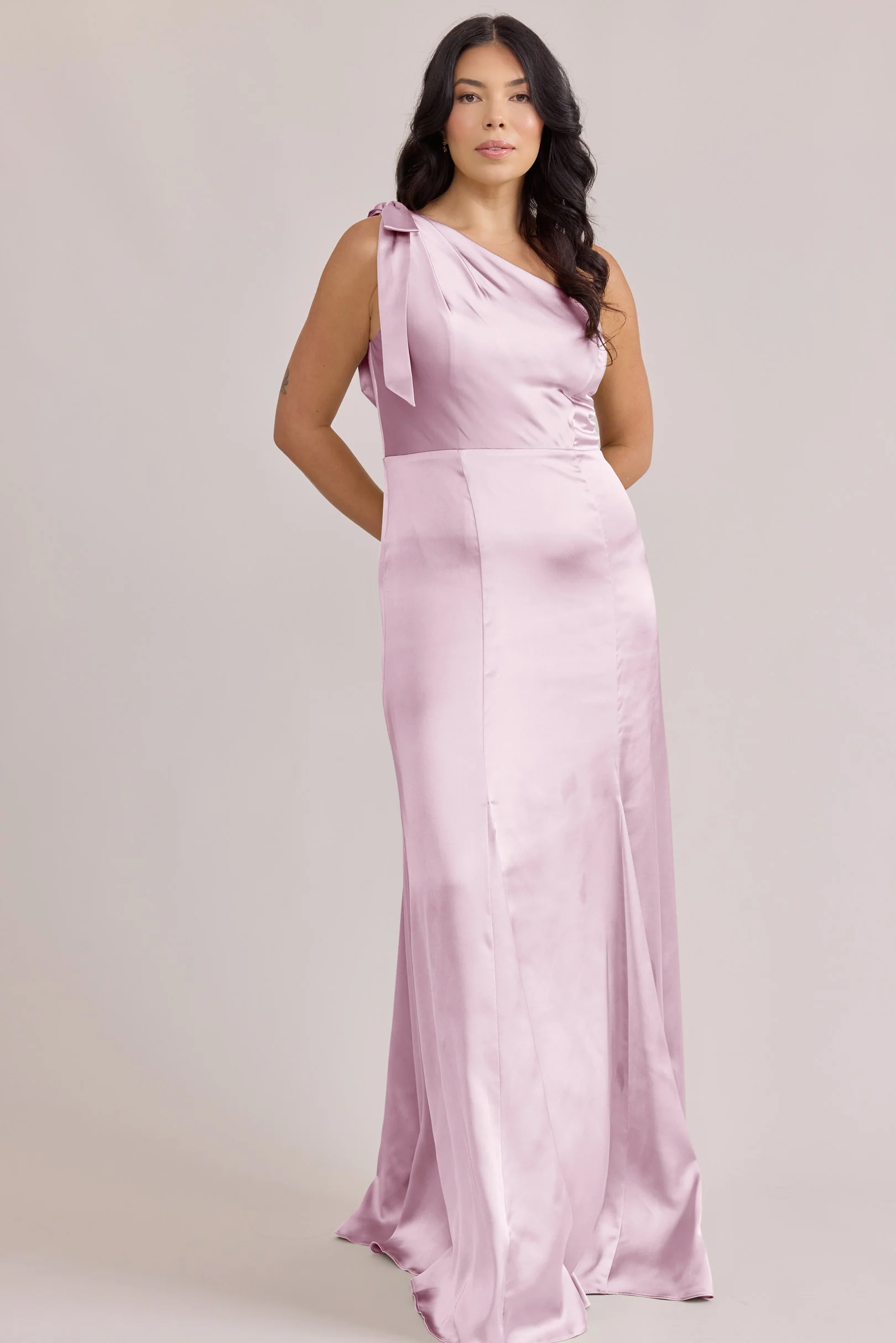 Rowan Satin Dress | Made To Order - Image 102