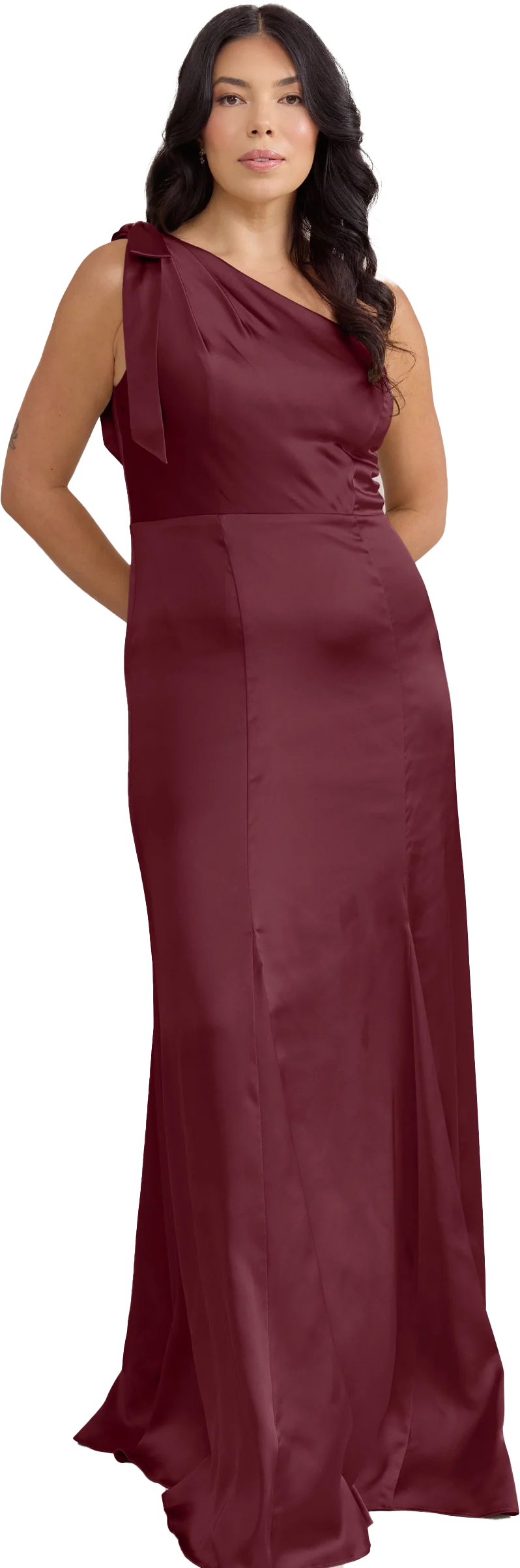 Rowan Satin Dress | Made To Order - Image 109