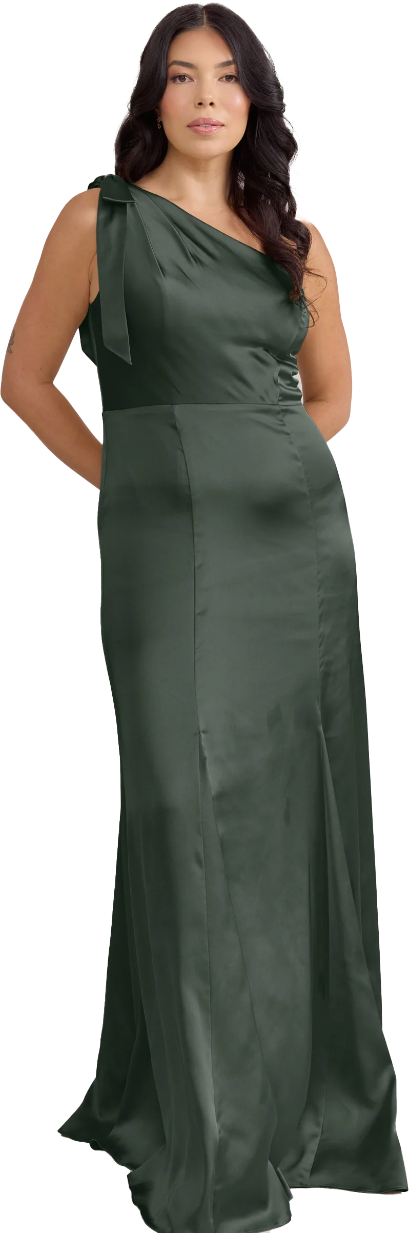 Rowan Satin Dress | Made To Order - Image 113