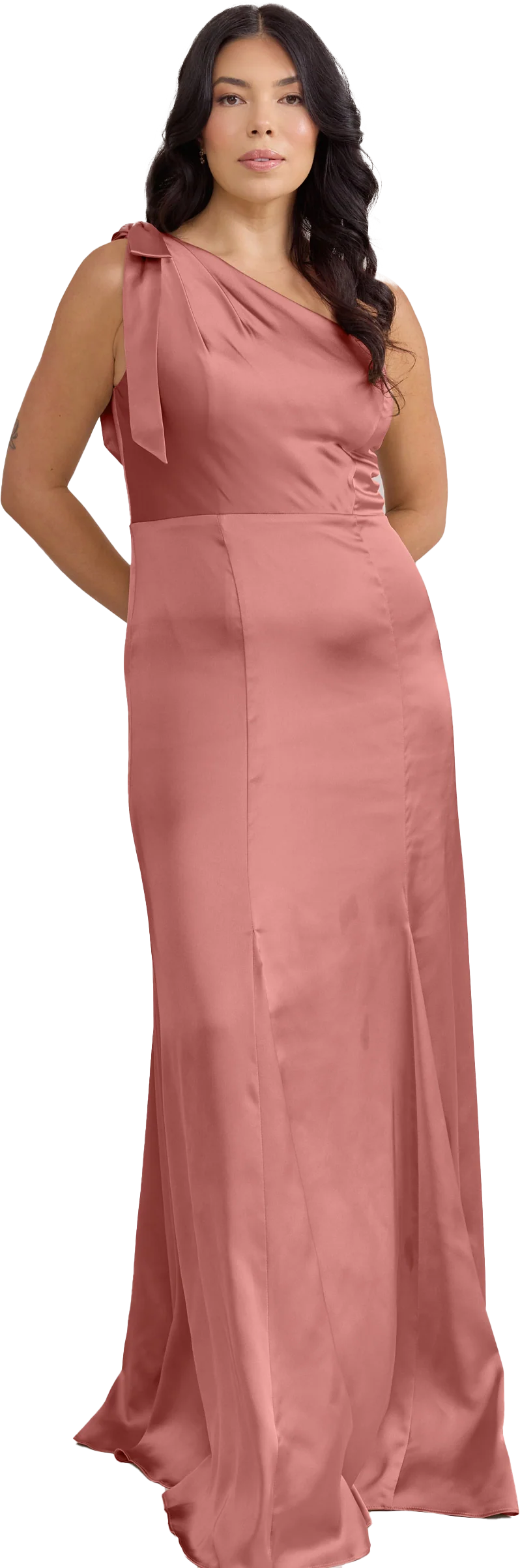 Rowan Satin Dress | Made To Order - Image 114