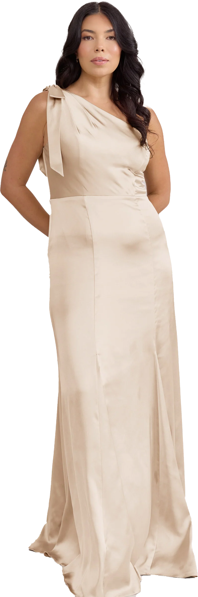 Rowan Satin Dress | Made To Order - Image 121