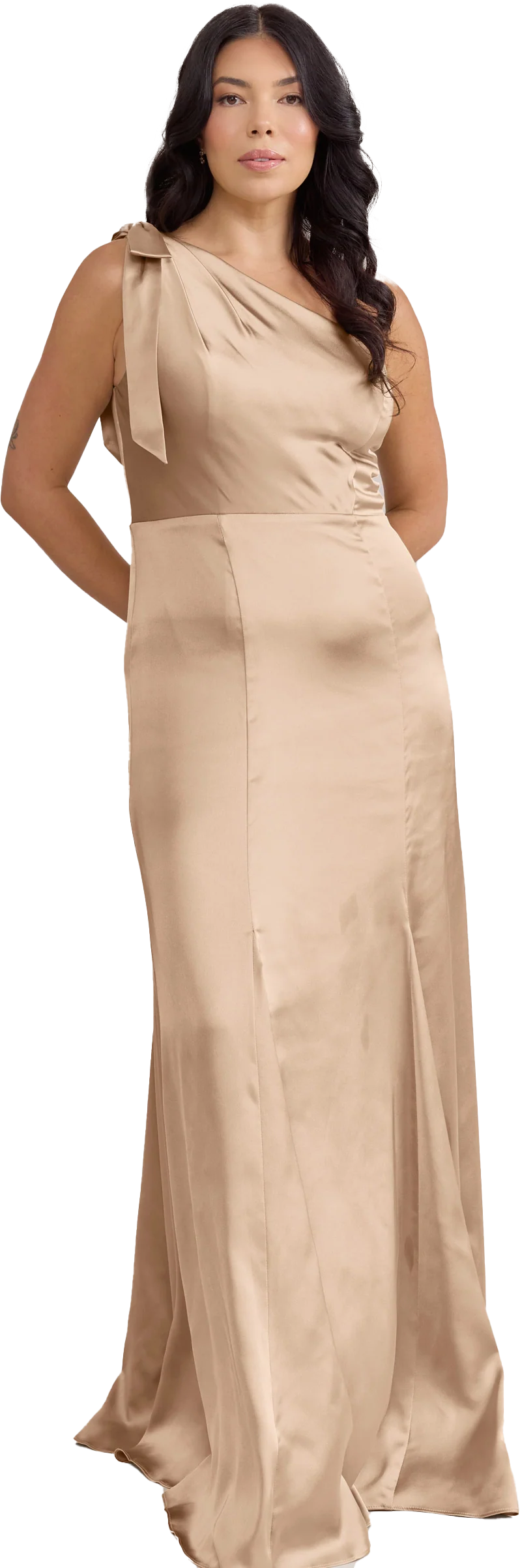 Rowan Satin Dress | Made To Order - Image 123