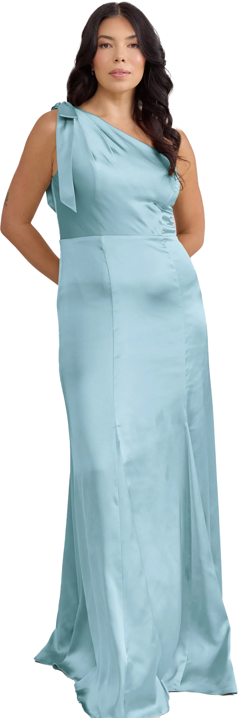Rowan Satin Dress | Made To Order - Image 126