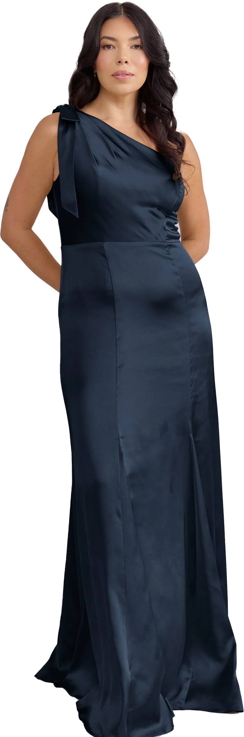 Rowan Satin Dress | Made To Order - Image 133