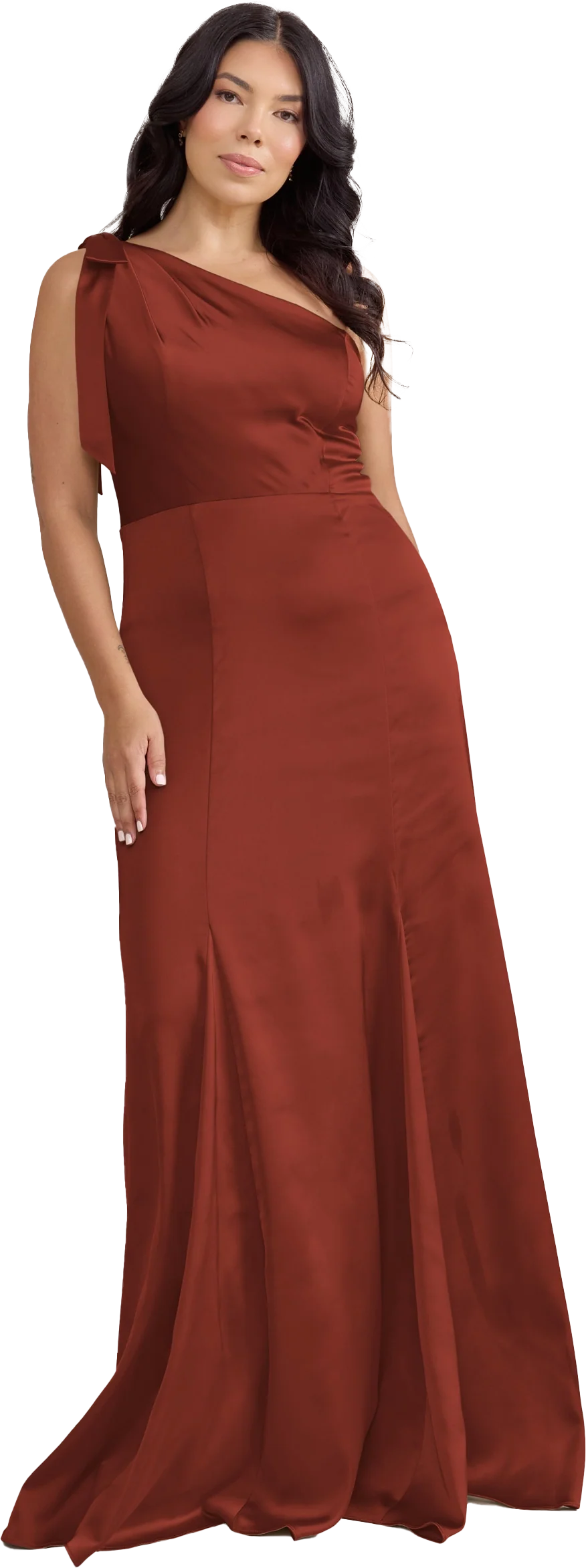 Rowan Satin Dress | Made To Order - Image 150