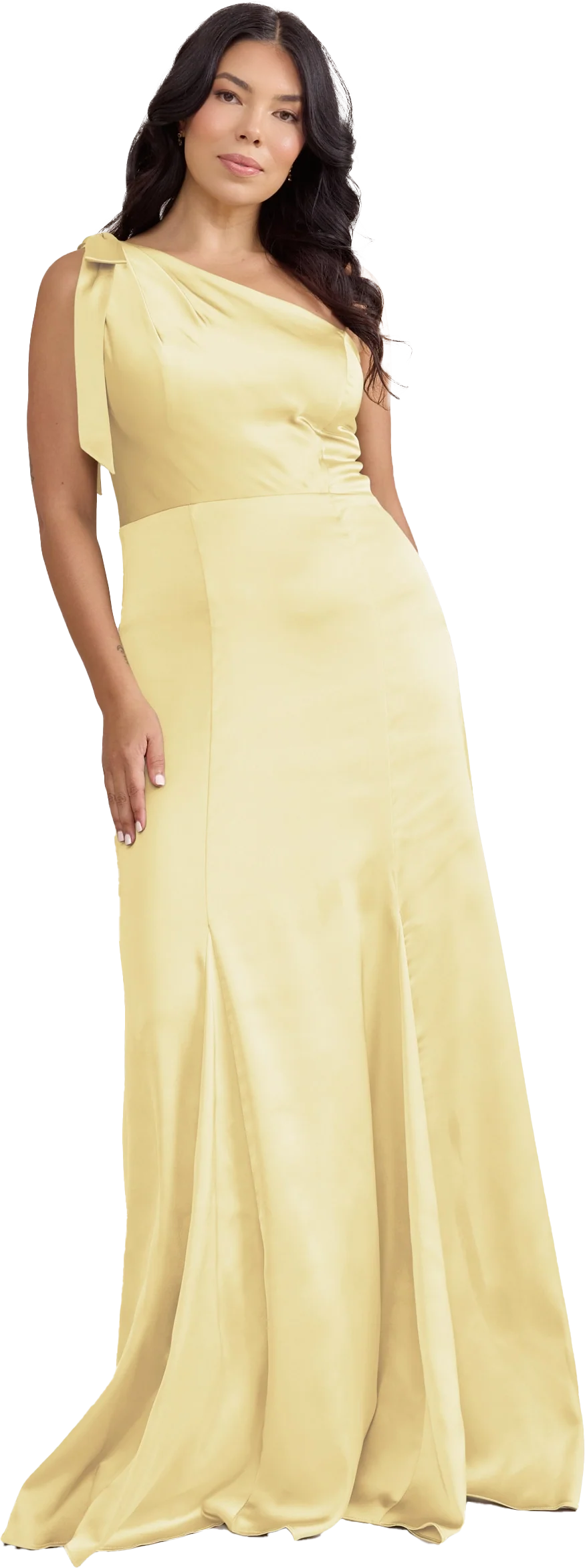 Rowan Satin Dress | Made To Order - Image 153