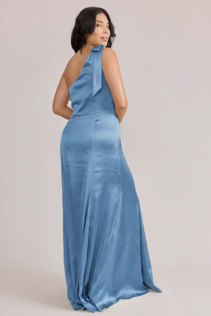 Rowan Satin Dress | Made To Order - Image 155