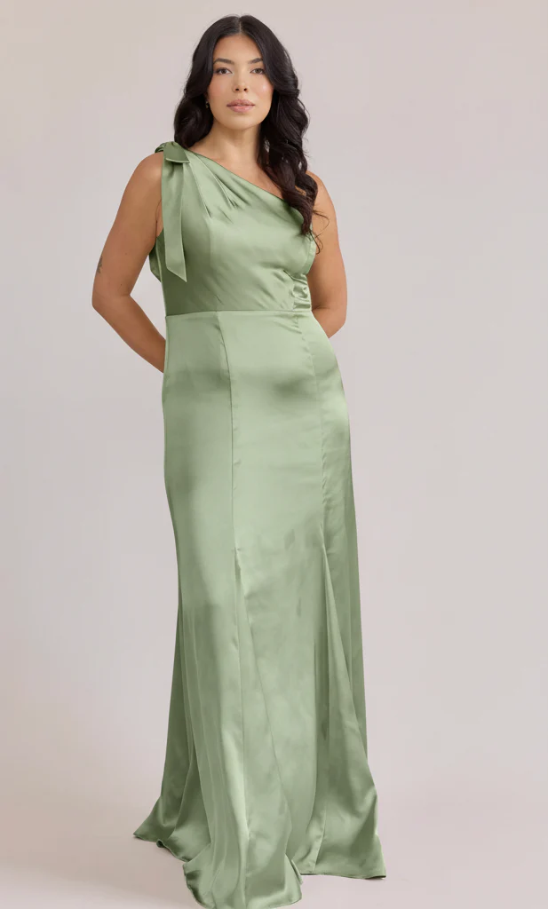 Rowan Satin Dress | Made To Order - Image 156