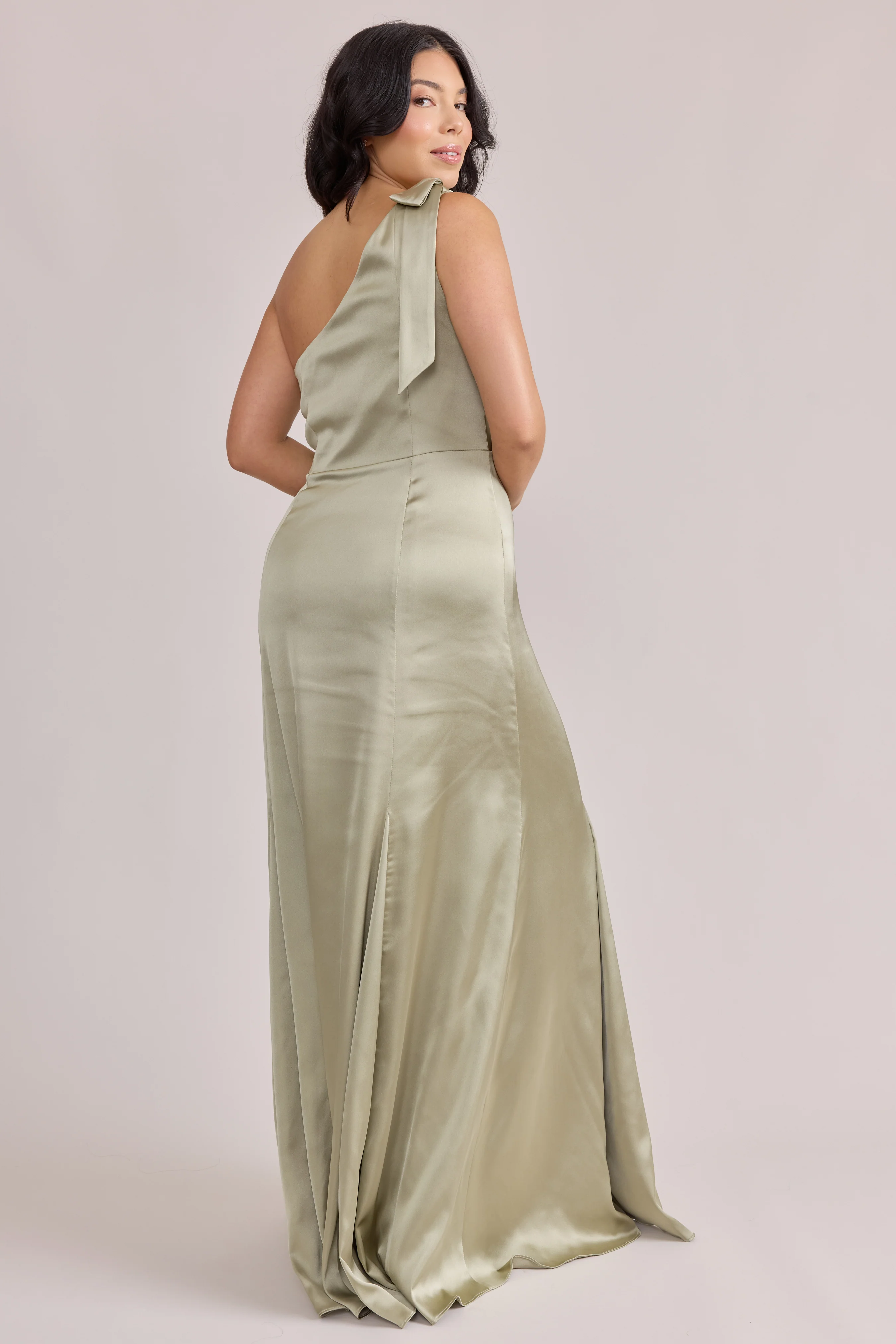 Rowan Satin Dress | Made To Order - Image 161