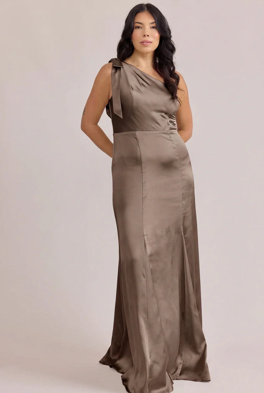 Rowan Satin Dress | Made To Order - Image 164