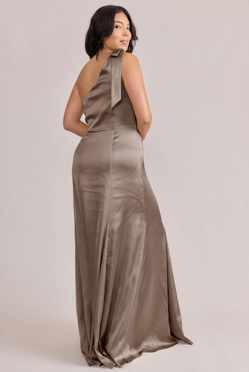 Rowan Satin Dress | Made To Order - Image 166