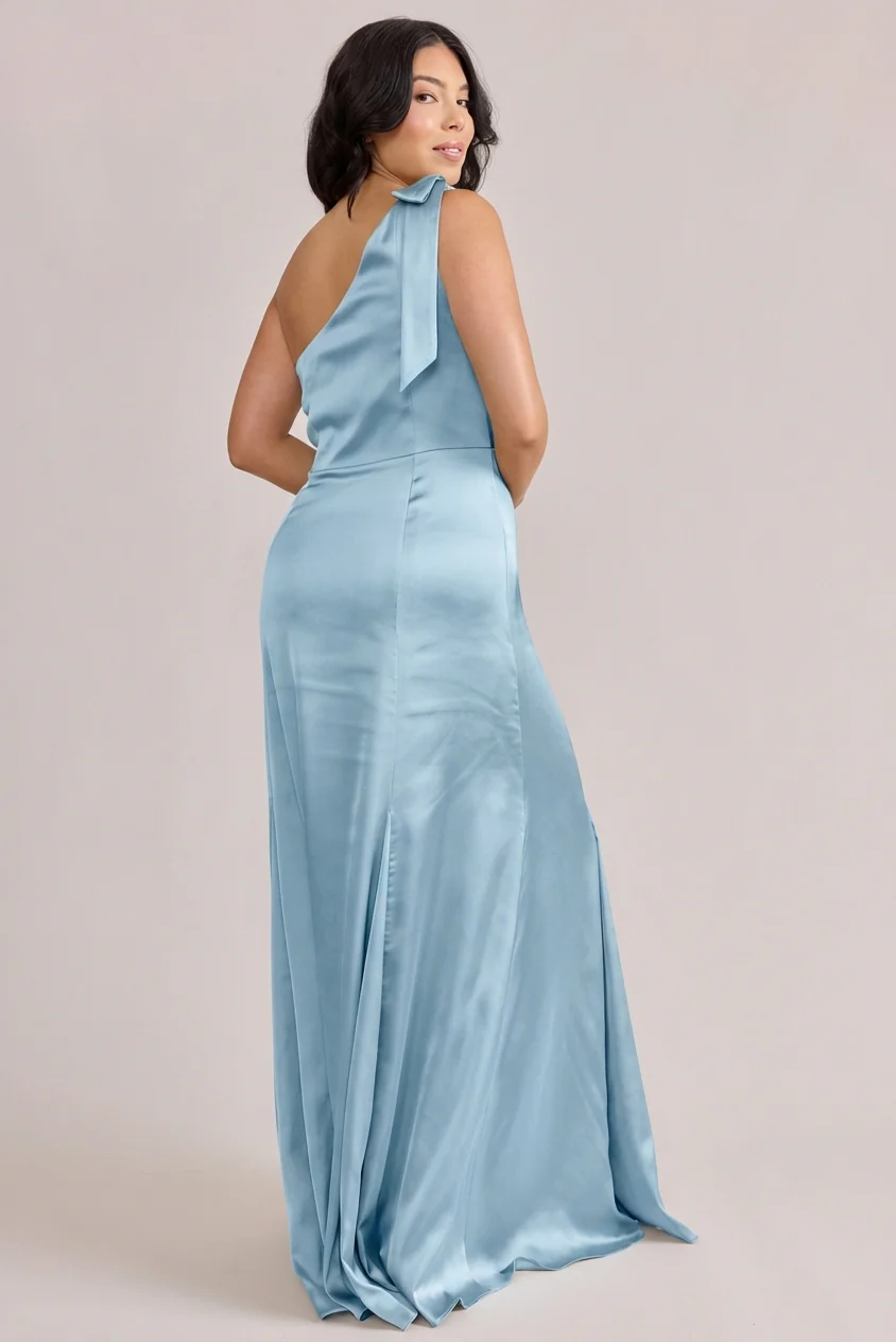 Rowan Satin Dress | Made To Order - Image 169