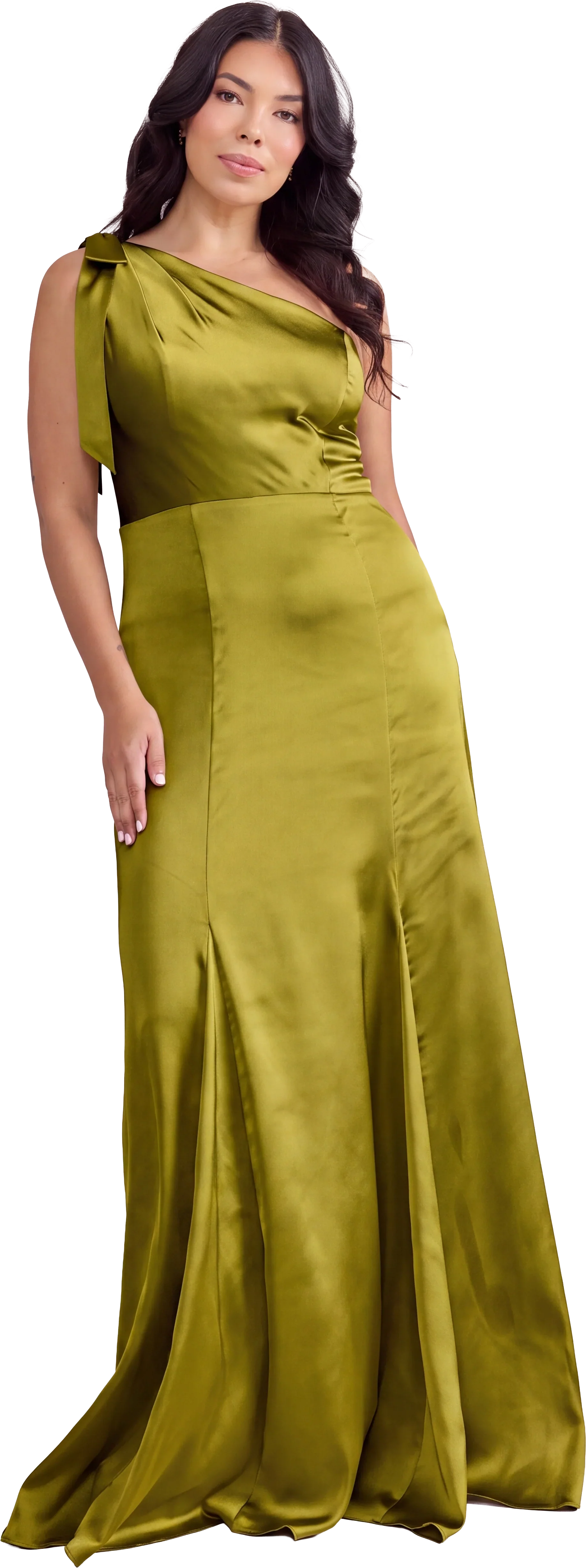 Rowan Satin Dress | Made To Order - Image 180