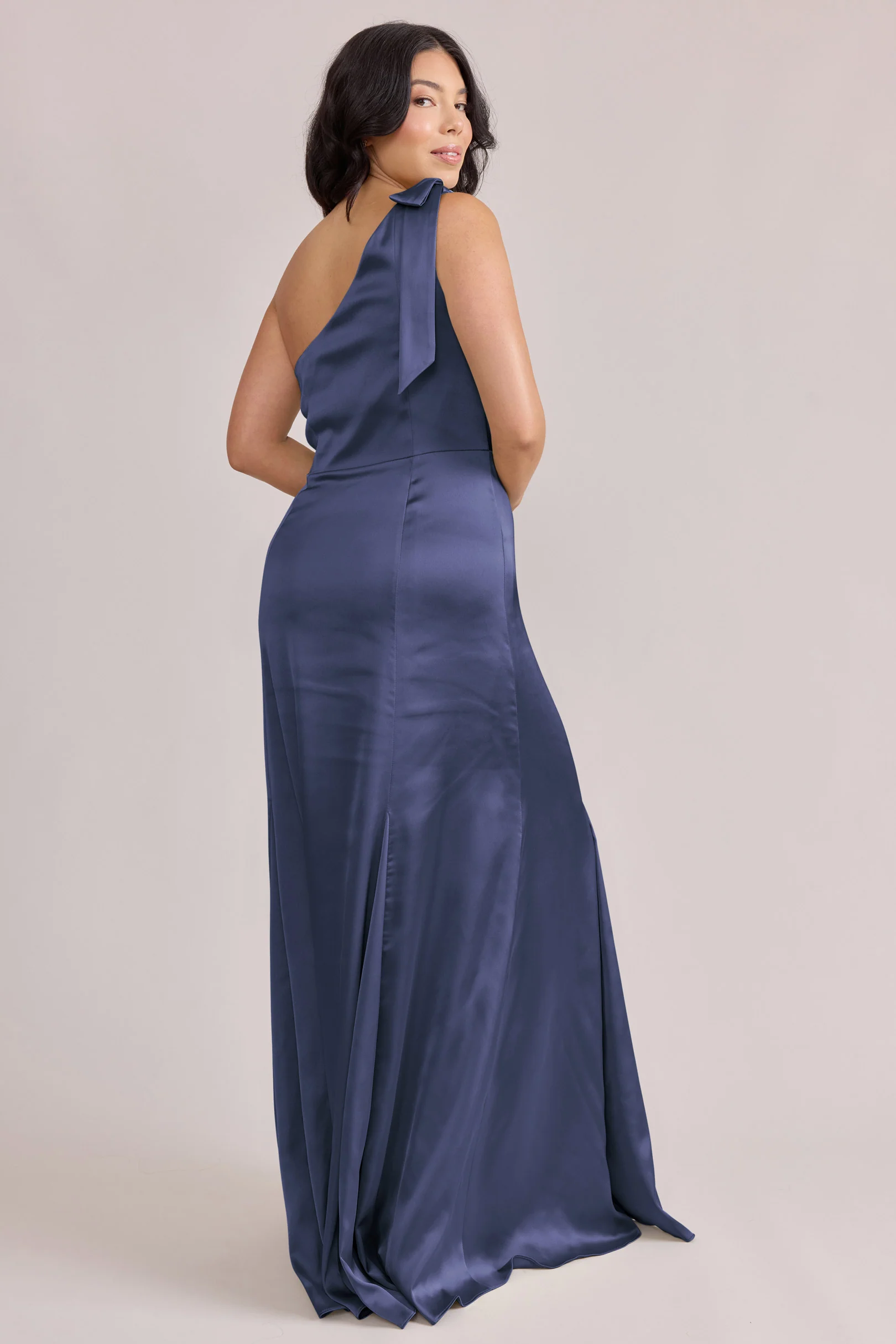 Rowan Satin Dress | Made To Order - Image 60