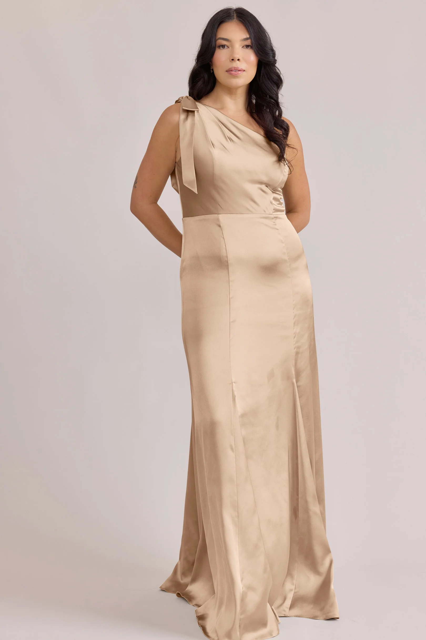Rowan Satin Dress | Made To Order - Image 63